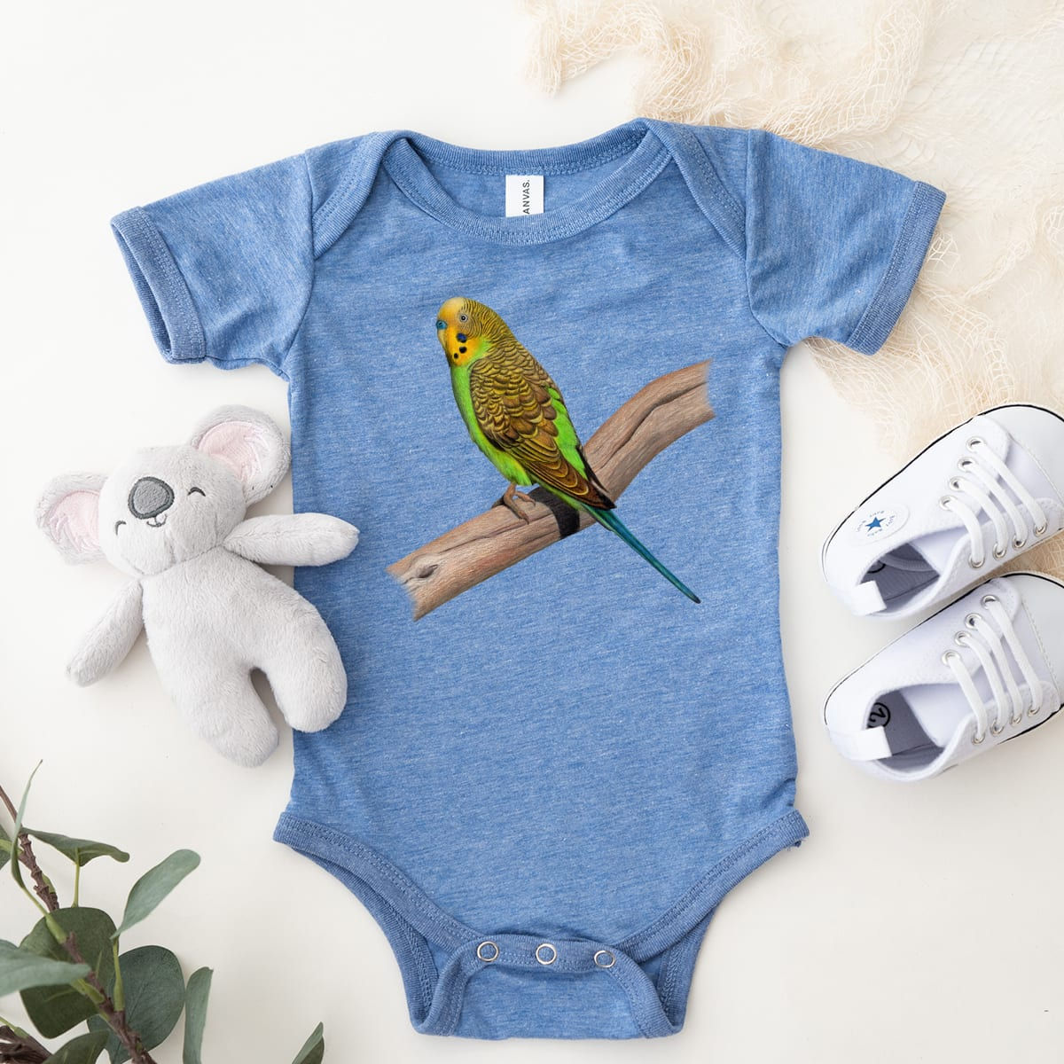 Budgerigar - Baby One Piece