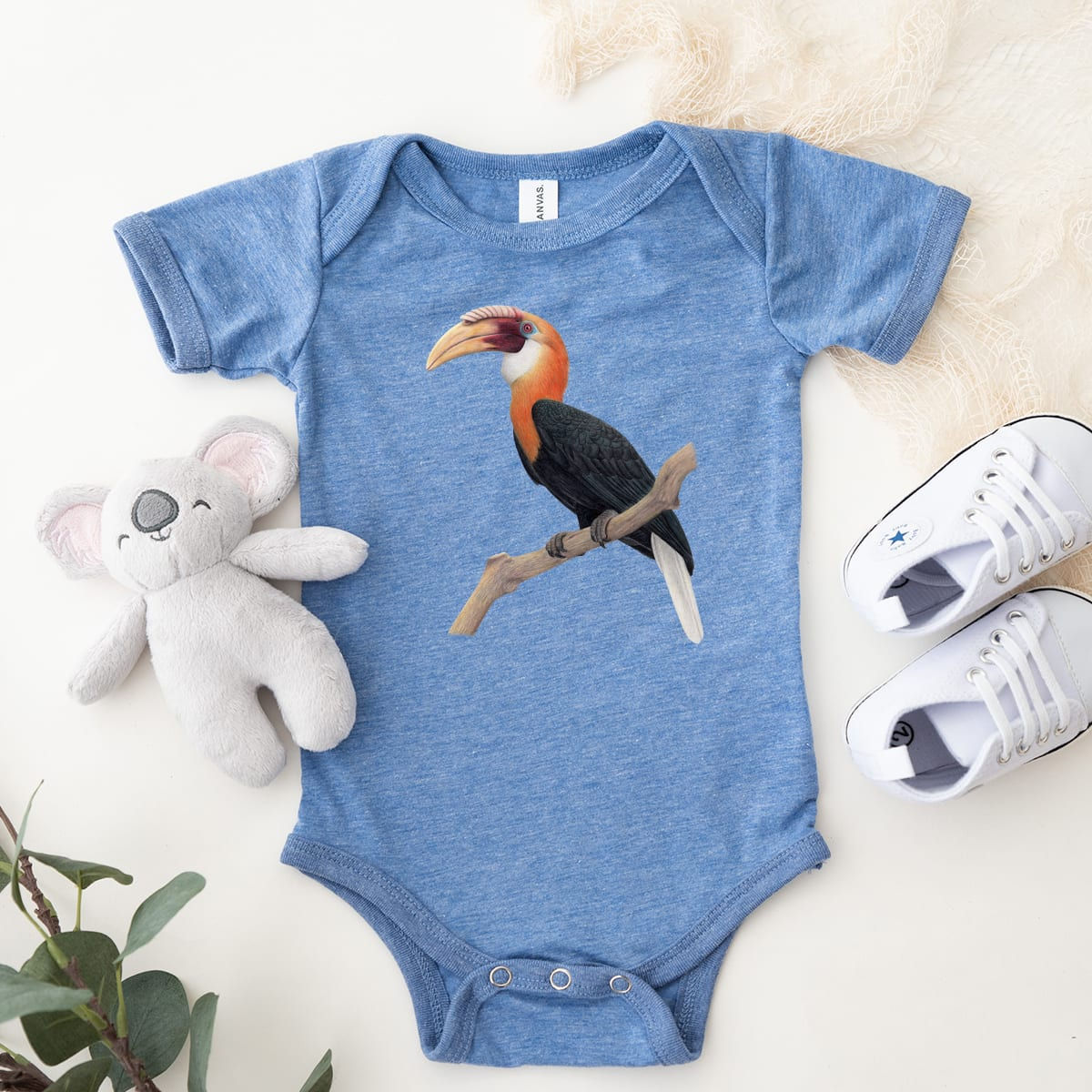 Blyth’s Hornbill - Baby One Piece