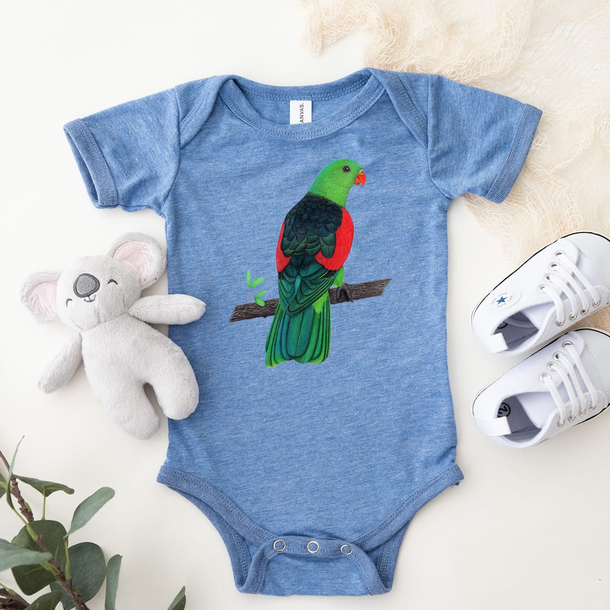 Red-winged Parrot - Baby One Piece