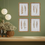 Thumbnail: Wood Framed Fern Print (Set of 4)