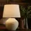 Thumbnail: Distressed Ceramic Table Lamp 20"H