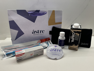 kit pós operatório premium que oferecemos aos pacientes de remoção de sisos