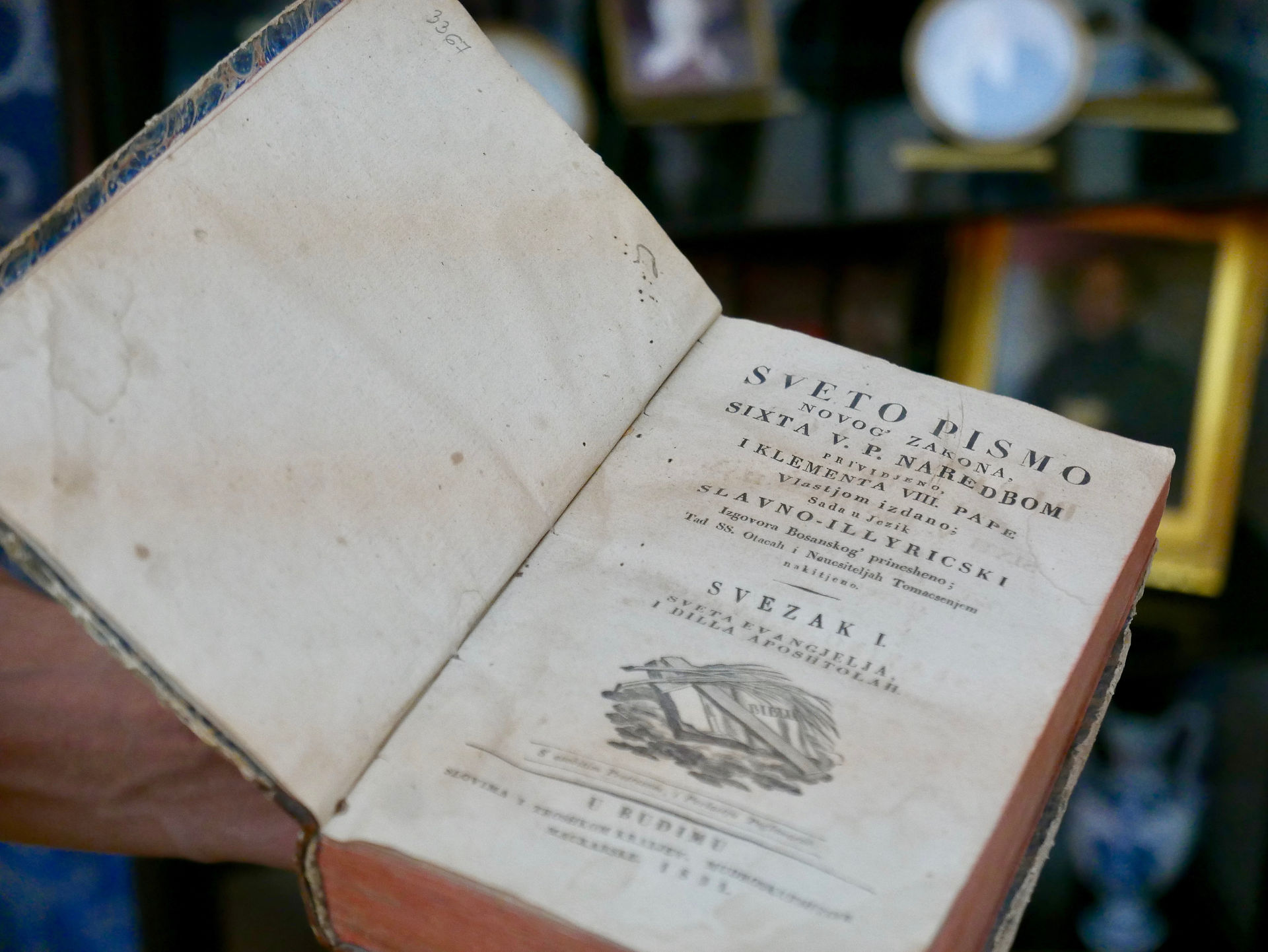 1st Bible in Croatian