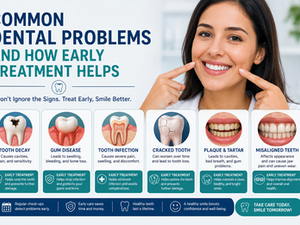 Common Dental Problems and How Early Treatment Helps