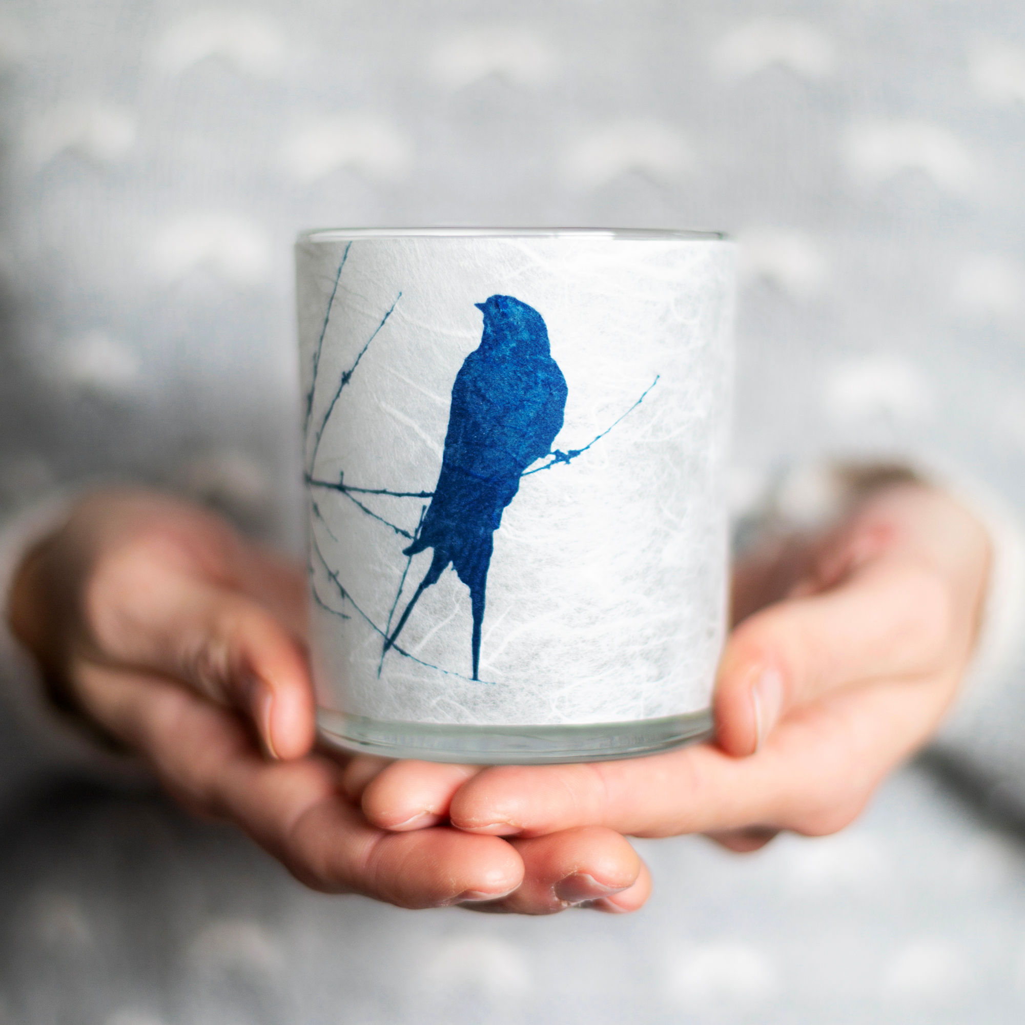 1. Swallow Cyanotype candle holder Super Seconds 2026
