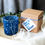 Thumbnail: Starry Winter's Night Cyanotype Candle Holder