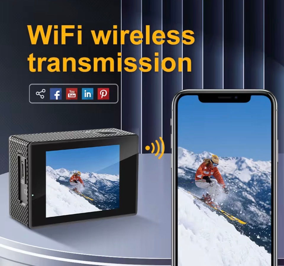 Thumbnail: Ultra HD Action Camera with Underwater Case and Bike Mount