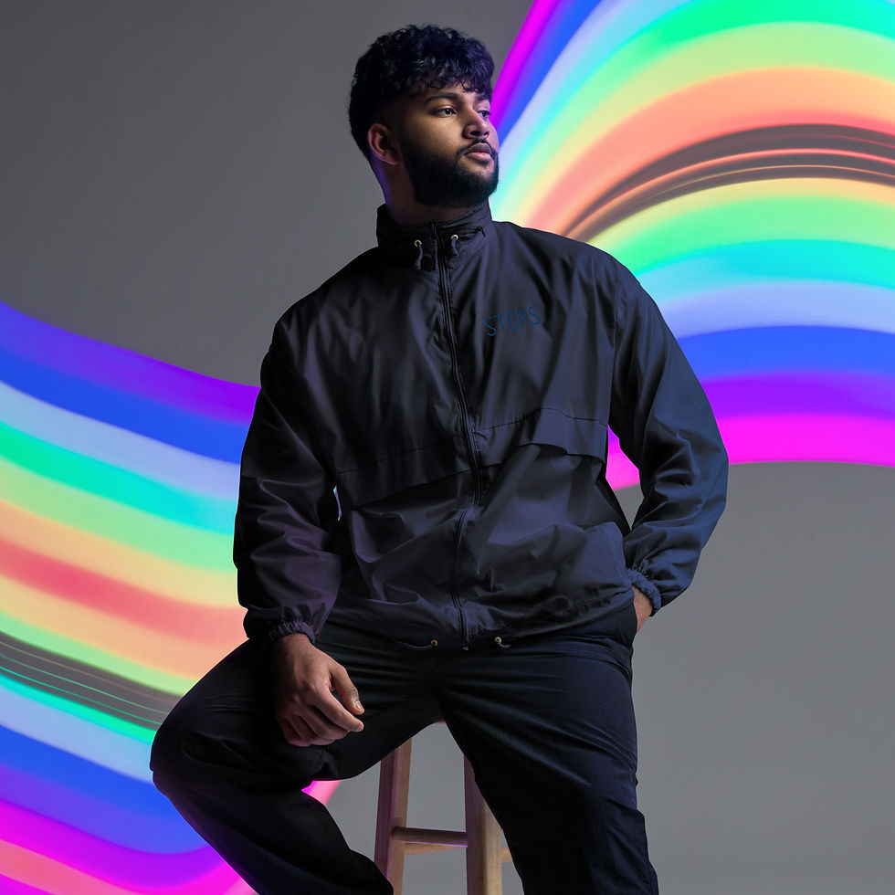 Thumbnail: STEPS Unisex Windbreaker