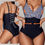 Miniatura: Traje de baño de una pieza con control de abdomen