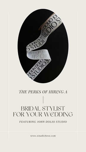 THE PERKS OF HIRING A BRIDAL STYLIST FOR YOUR WEDDING