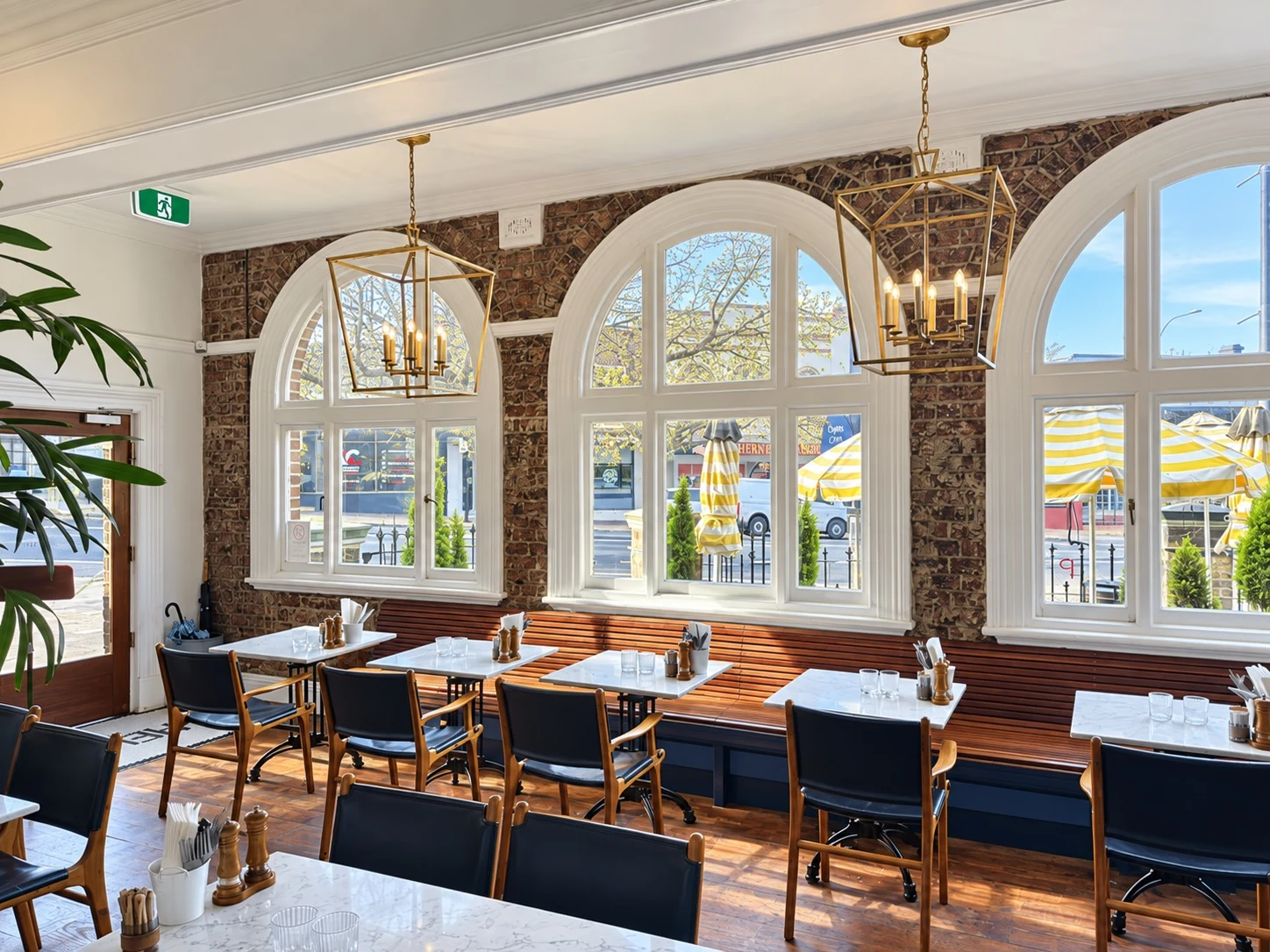 Arched windows at The Post Office Moss Vale