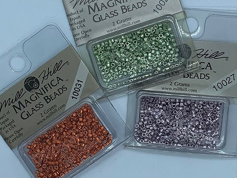 Mill Hill Magnifica beads | Janna's Needle Art