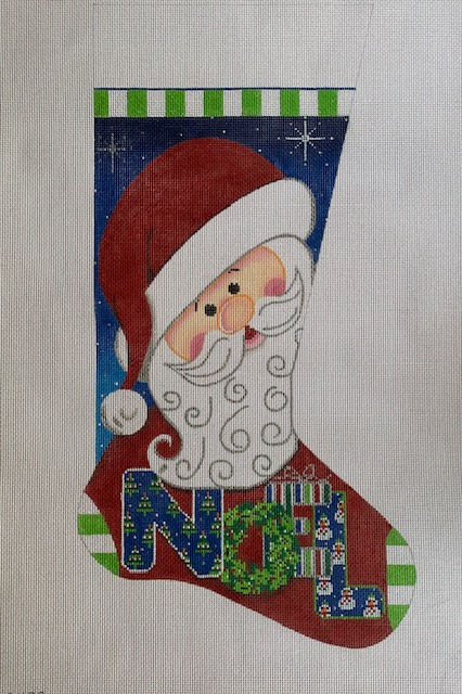 Alice Peterson Santa Noel stocking AP2437