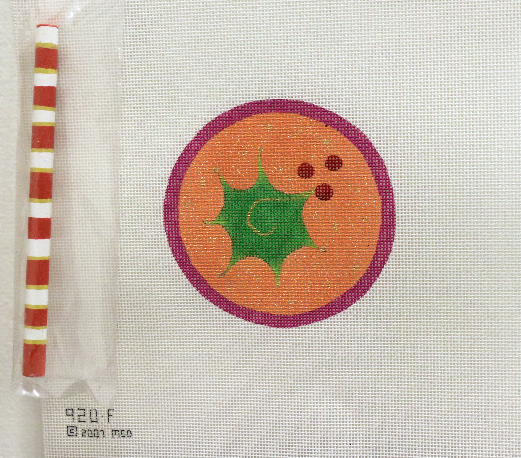 Holly Leaf and Berries Lollipop