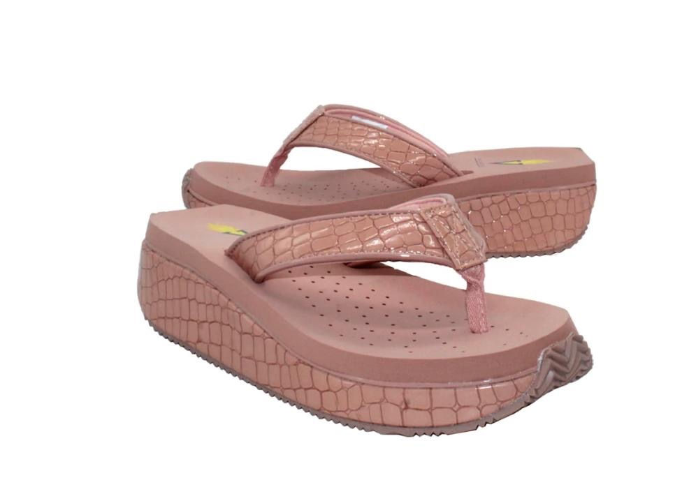 Pink Croc Flip Flop