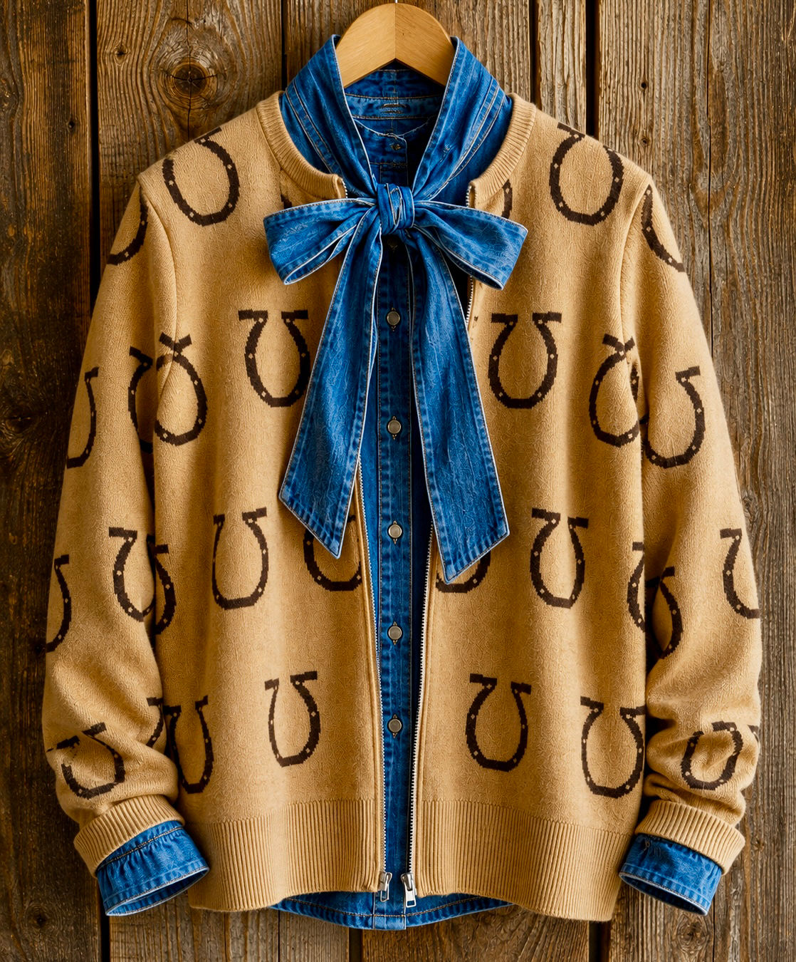 Tasha Horse Shoe Sweater 