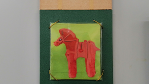 パソコン村　諫早教室　午年 干支飾り