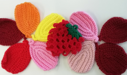 パソコン村 諫早教室 かわいいアクリルたわし