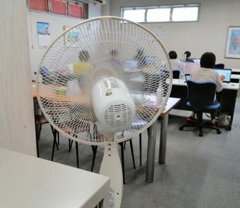 パソコン村 諫早教室 涼しい教室で快適です