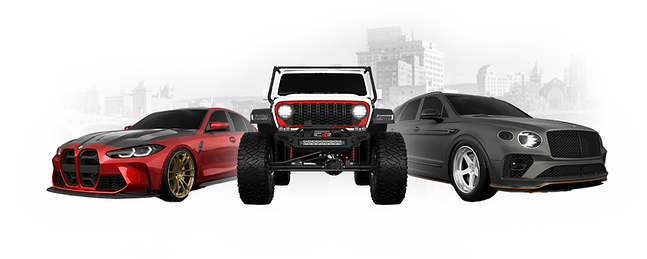 Three vehicles for Services