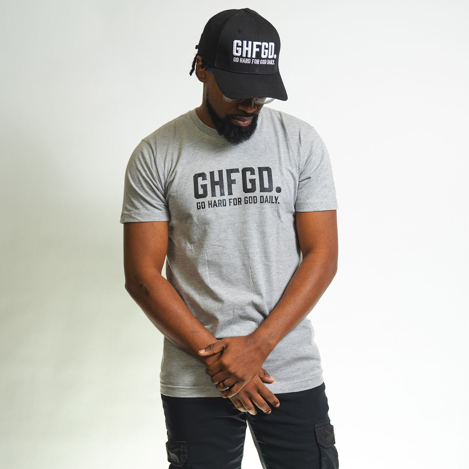 Athletic Gray Logo Tee