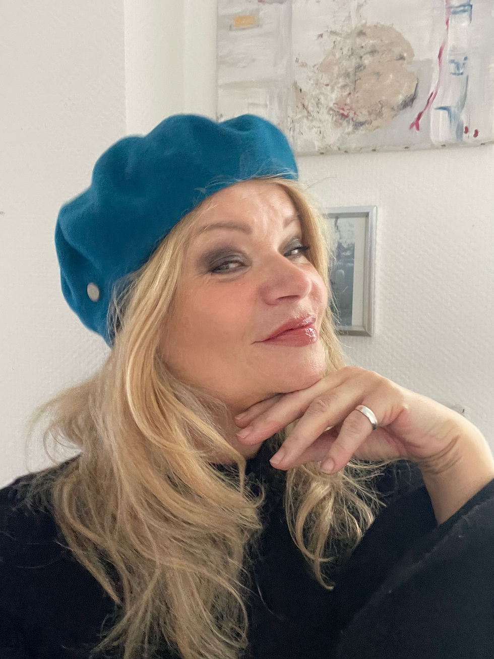 Thumbnail: Le Béret® - 100 % Merinoull - GEORGES-POMPIDOU / havblå