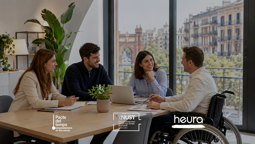 El tiempo como recurso estratégico: Heura se incorpora al Pacte del Temps y a la Xarxa NUST