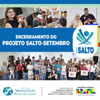 ENCERRAMENTO DO PROJETO SALTO-SETEMBRO