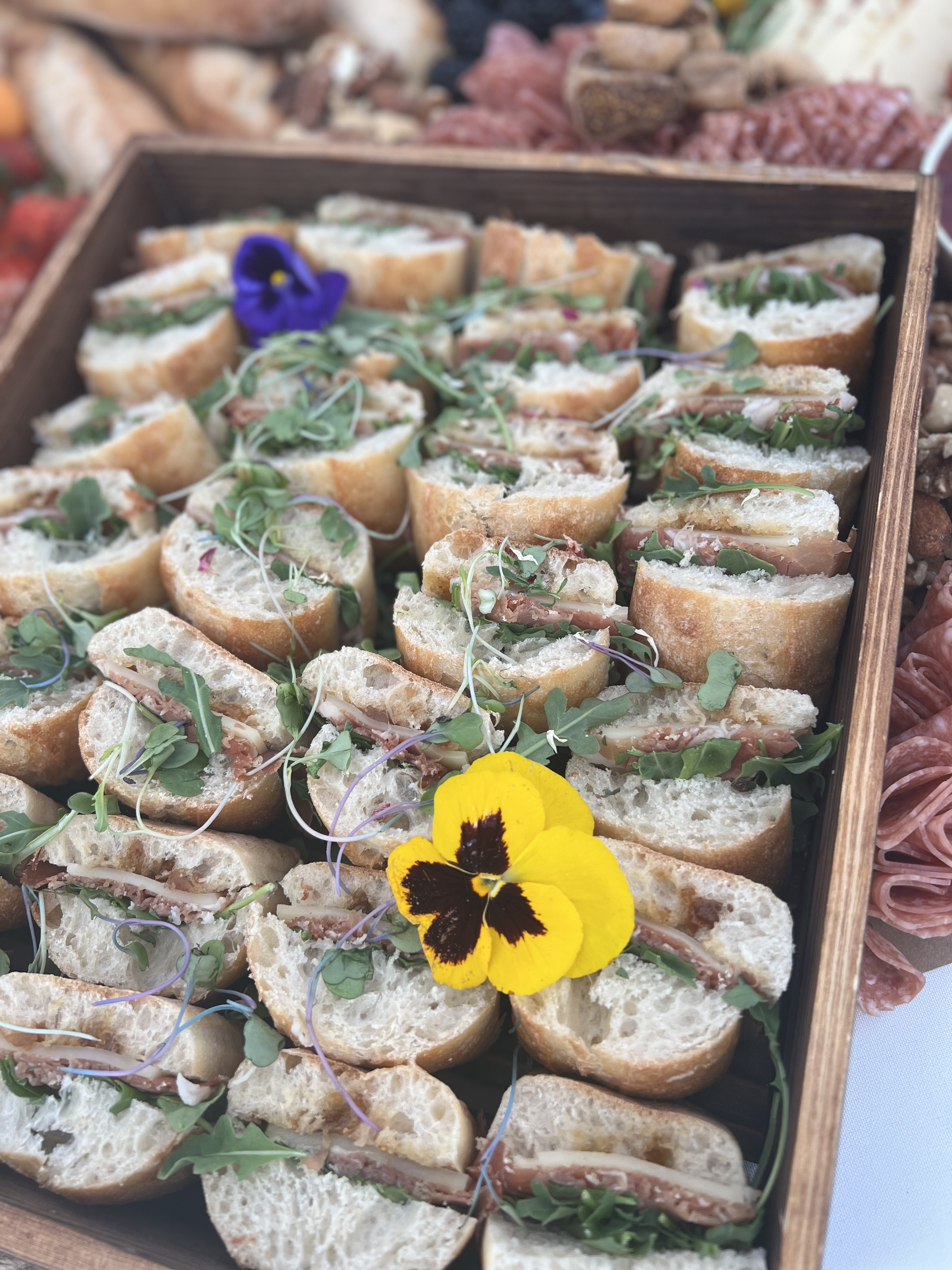 Arranged Food and Objects