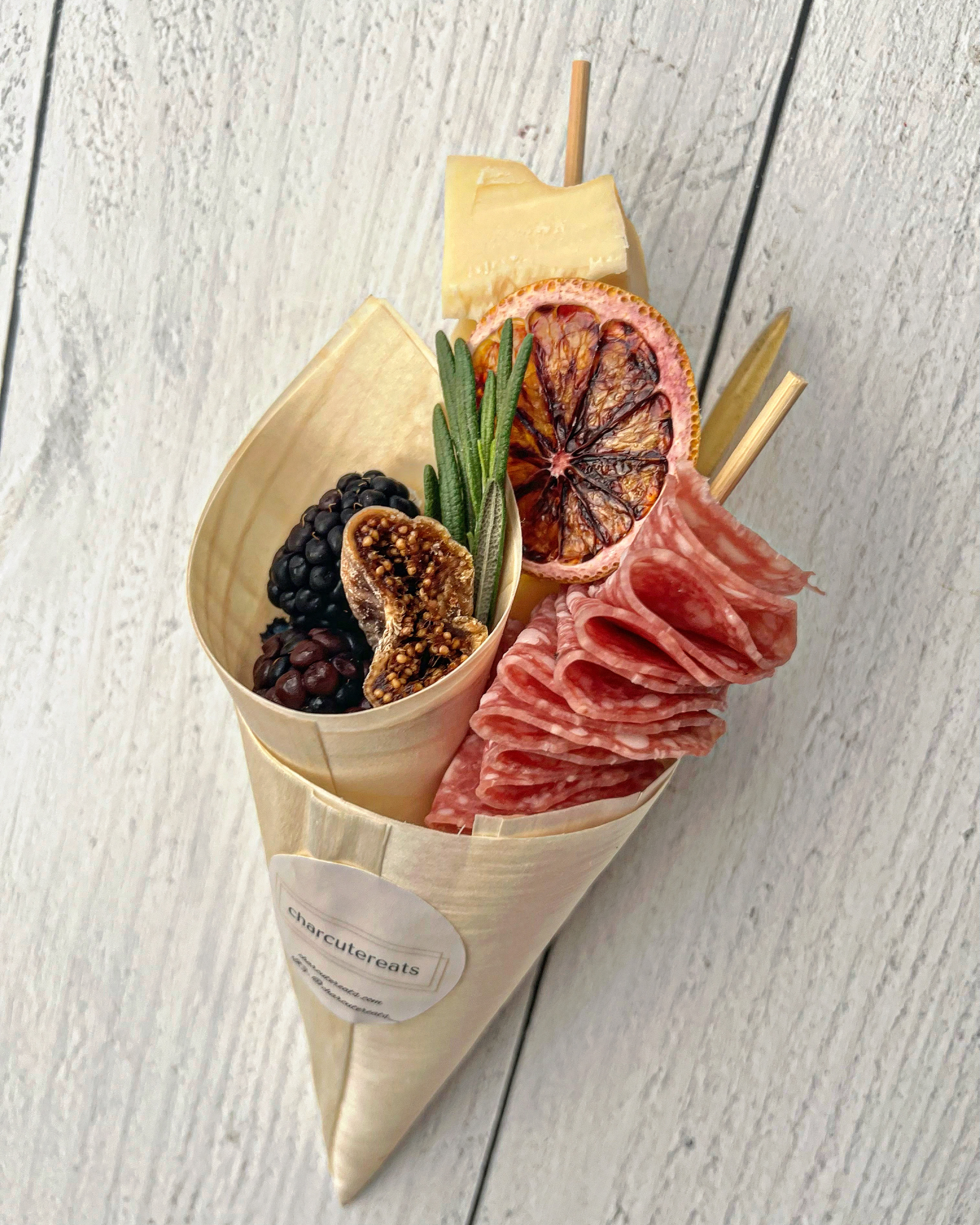 Arranged Food and Objects