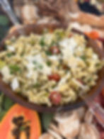 Arranged Food and Objects