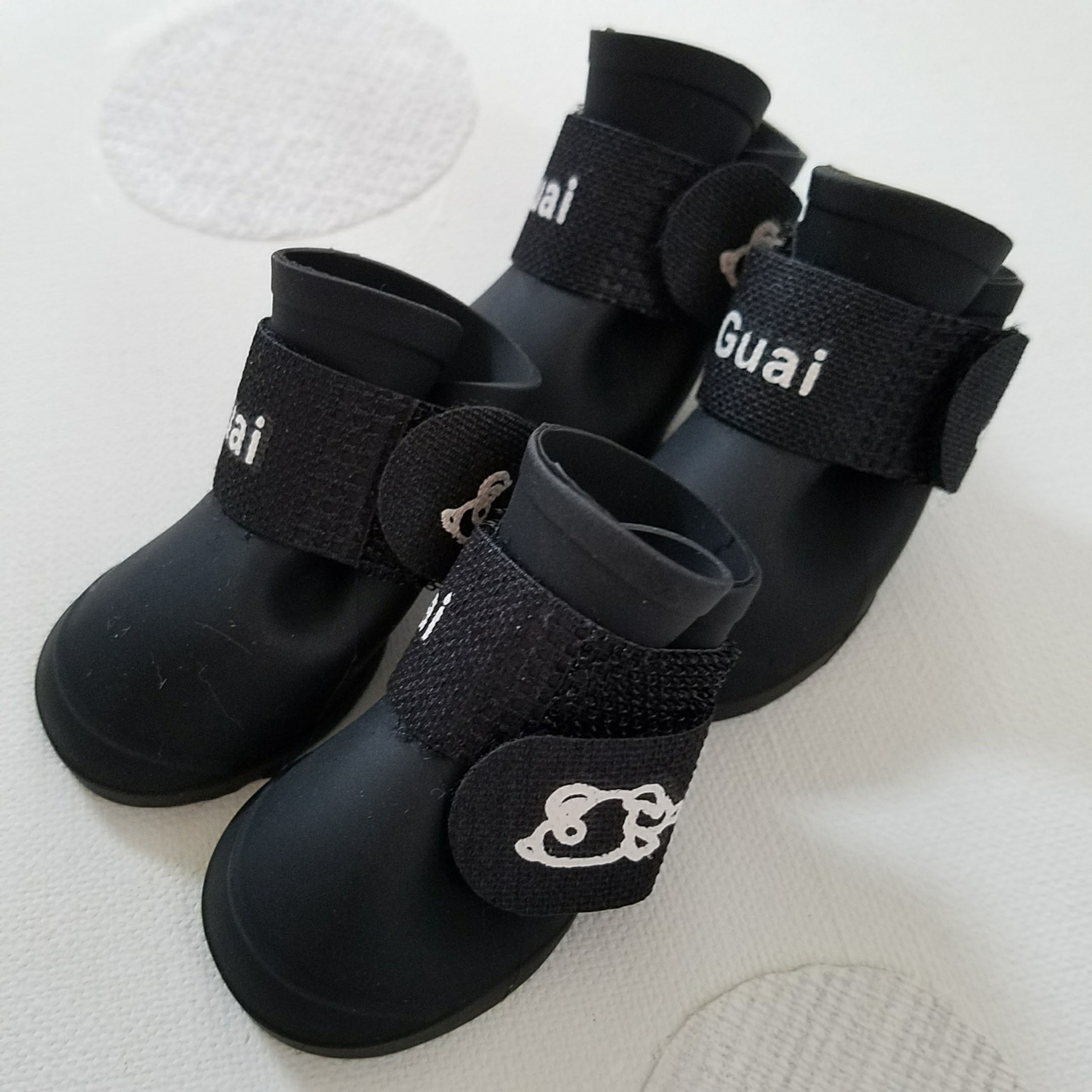 犬用レインブーツ　Sサイズ　ブラック