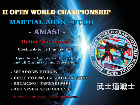 II Open World Championship Martial Arts - Budo