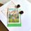 Thumbnail: Handmade Moose Recycled Magazine Card