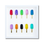 Thumbnail: Afforfable art featuring ten glossy ice pop shapes side view