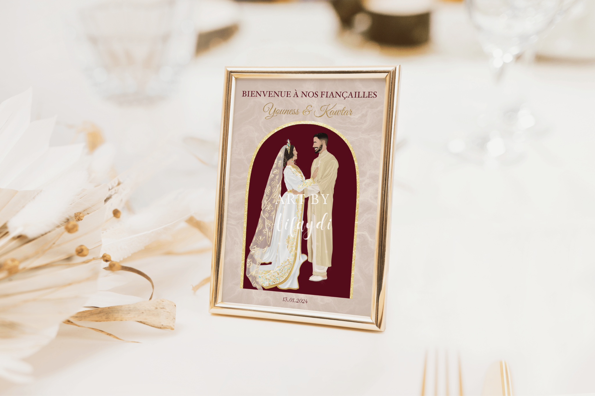 Cartes de tables /  Cartes de bienvenue