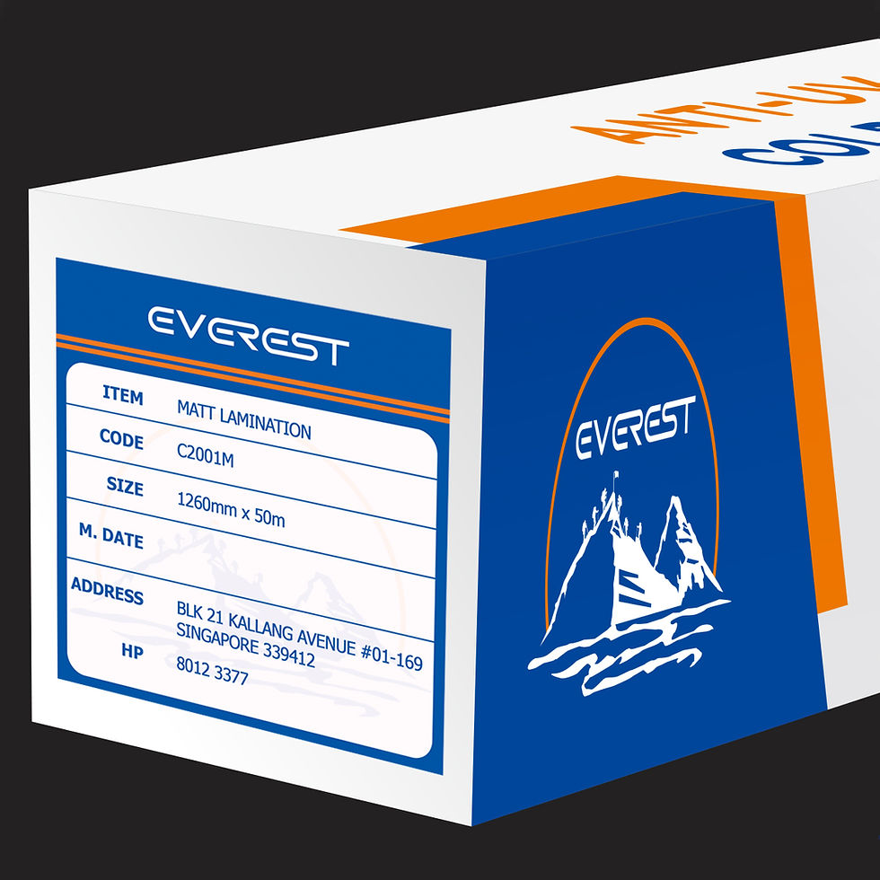 Anti-UV Lamination Matt (Outdoor)