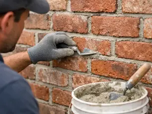 How to Repair Tuckpointing on Brick Walls