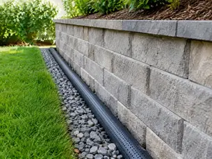 Block Wall Drainage: Stop Damage Before It Spreads