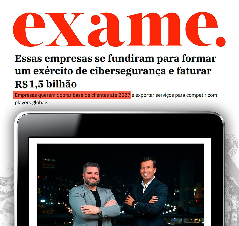 IPV7. security e Acadi-TI anunciam fusão e criam maior ecossistema de cibersegurança do Brasil, com projeção de R$ 1,5 bilhão e de olho em um mercado de US$657 bilhões até 2030
