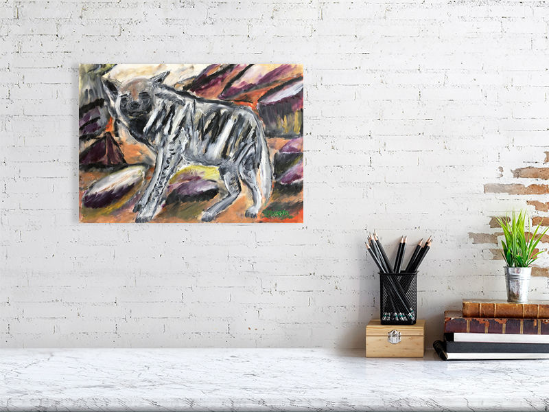 Thumbnail: Indian Striped Hyena A3