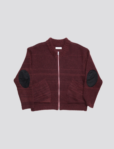 トップス 24AW ENCOMING KNITTED TWO POCKET BLOUSON ENCOMING KNITTED TWO POCKET BLOUSON ニット