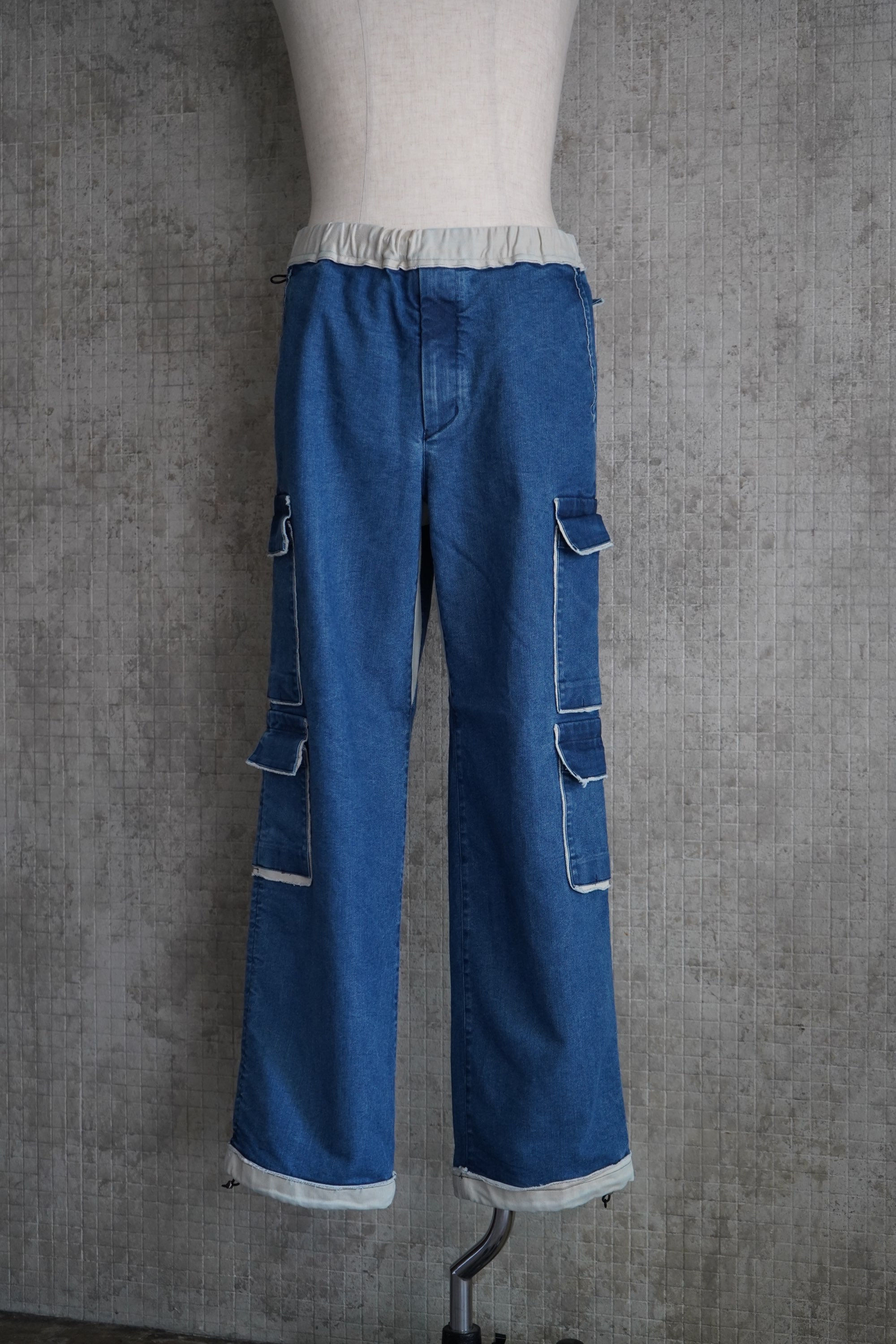 【ASOBINoBA別注】NULABEL FIELD TROUSERS - ICE