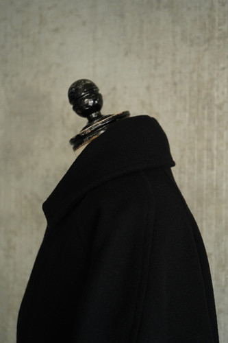 23AW】NICHOLAS DALEY BIG MAC COAT - BLACK | NOUVERTEmagazine