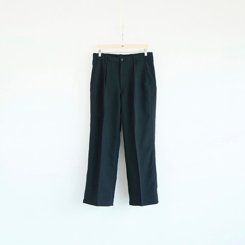 【超美品】 SATOU gakuran slacks サイズ2 25SS】satou gakuran slacks - kuro | NOUVERTEmagazine