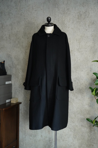 23AW】NICHOLAS DALEY BIG MAC COAT - BLACK | NOUVERTEmagazine