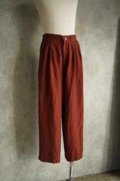 25SS】 from Argleton 3Tack Wide Trousers - Brown | NOUVERTEmagazine