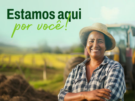 Nós estamos aqui por você e para você!