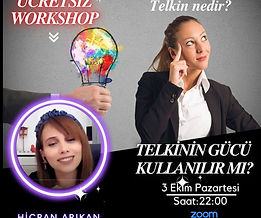 Güçlü Telkin Workshop - Ücretsiz