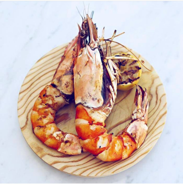 GRILLED JUMBO PRAWNS